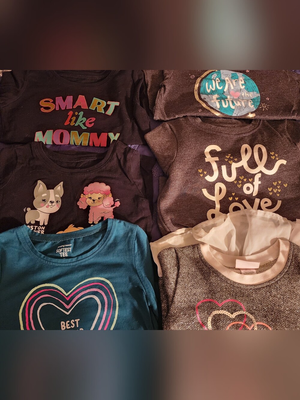 Girls 5T Fall Winter Clothes Bundle 6 Pc Cat & Jack Children’s Place